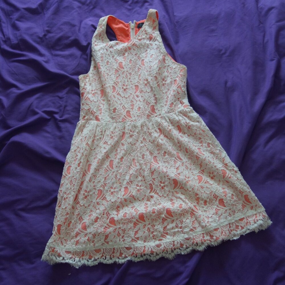 Topshop Made in Romania US Size 8 Back Zipper Dress